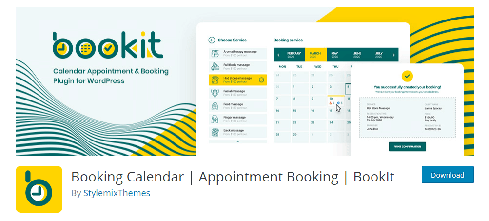 Booking WordPress Calendar plugin