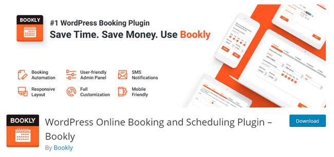 Bookly WordPress hotel booking plugin