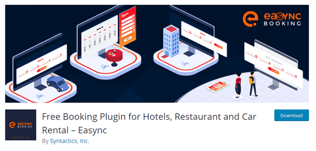 Easync WordPress hotel booking system