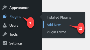 Add plugin in WordPress